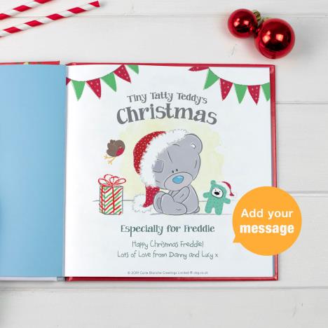 Personalised Tiny Tatty Teddy's Christmas Book - Softback Extra Image 1